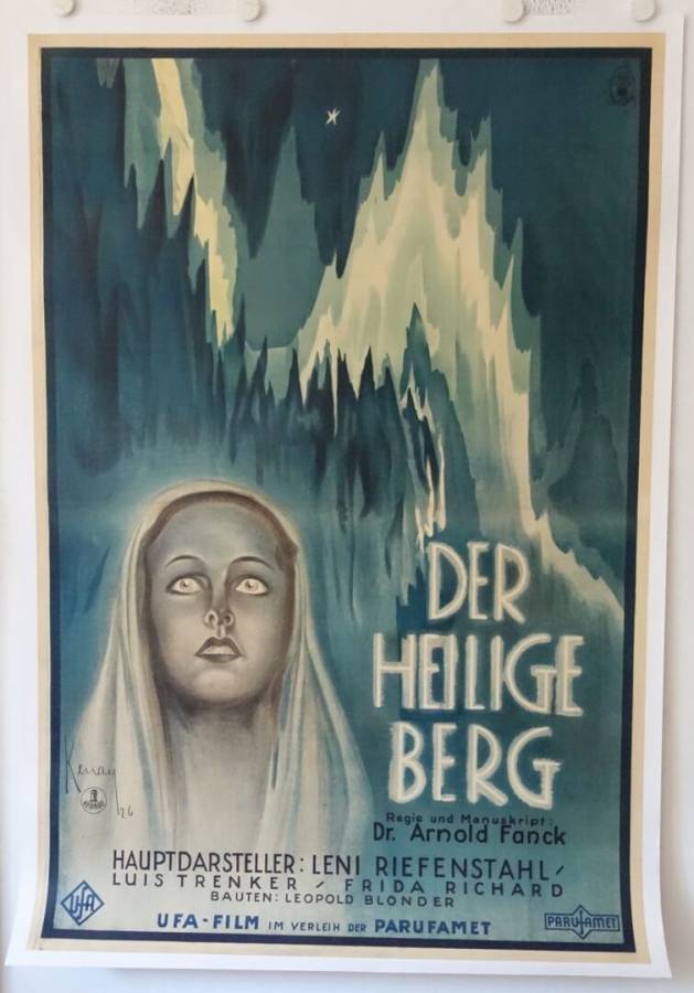 Der Heilige Berg originales deutsches Filmplakat